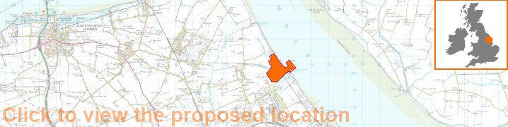 Location of the North Killingholme Project
